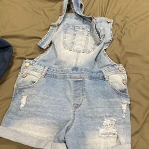 Womens shorts overalls